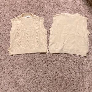 Shein Cropped Sweater Vest Size 10Y